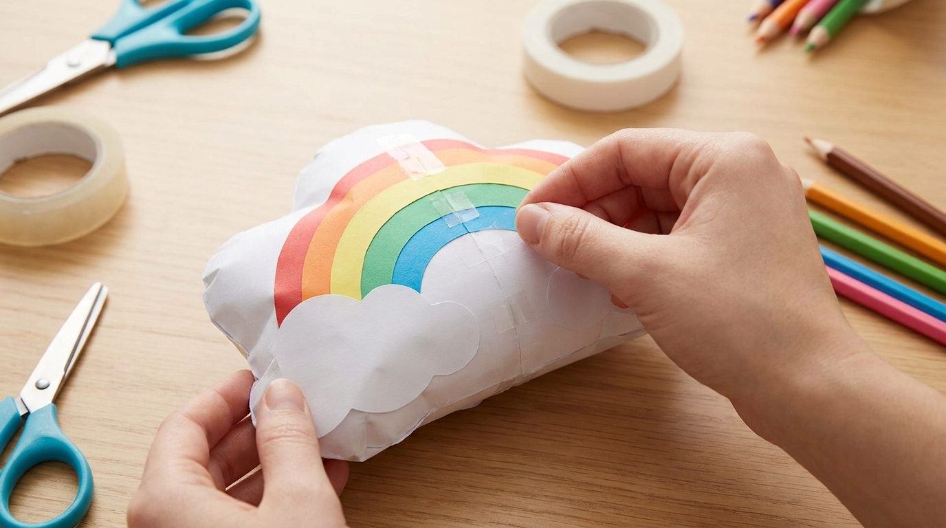 Seal and test the squeeze for a paper squishy
